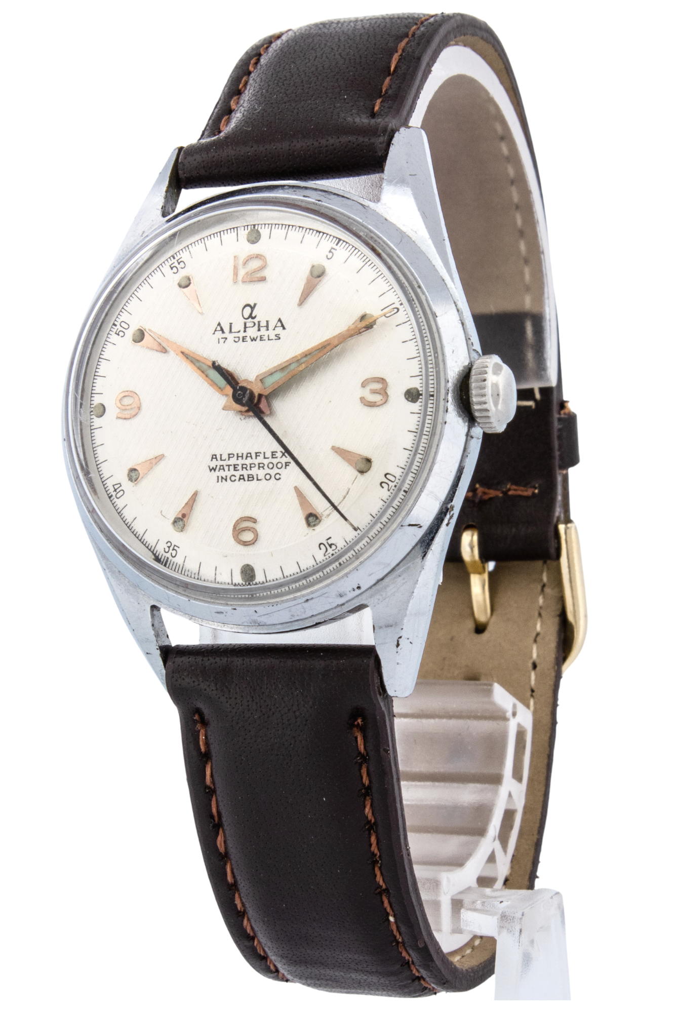 Alpha Explorer mechanical automatic men's watch sapphire crystal 39mm | eBay
