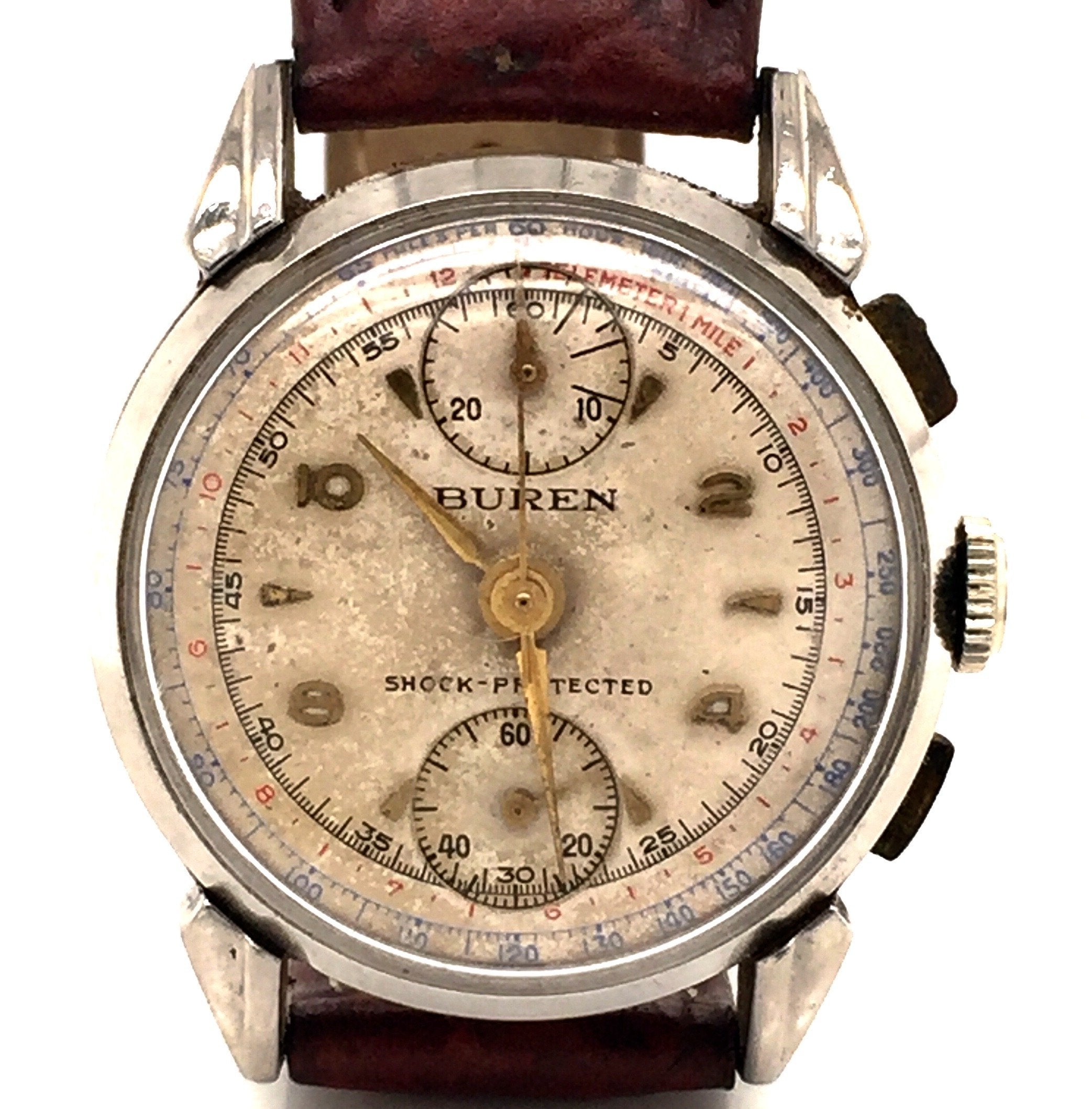 Buren Bi-Compax - Counting Time Watch Purveyors